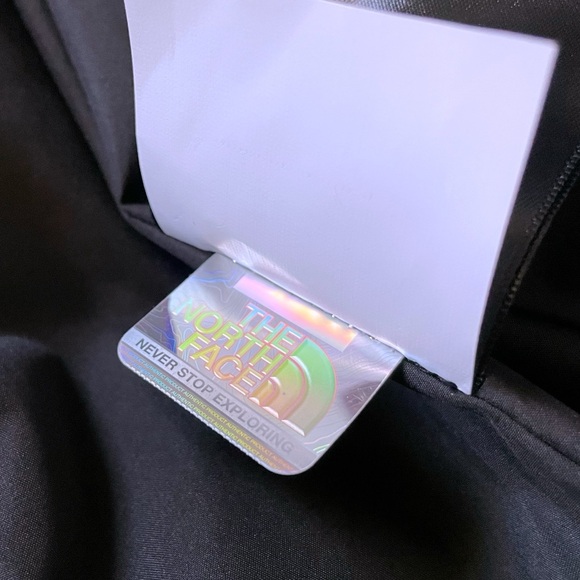 The North Face Black Puffer Jacket with Fur Hood - Picture 8 of 9